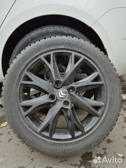 Колеса в сборе bridgestone blizzak 195/55/16 зима