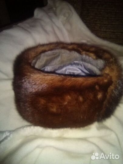 Женская норковая шапка