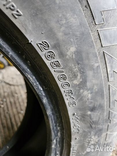 Bridgestone Blizzak Spike-01 265/60 R18