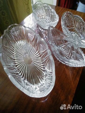 Хрустальная ладья, селедочница СССР