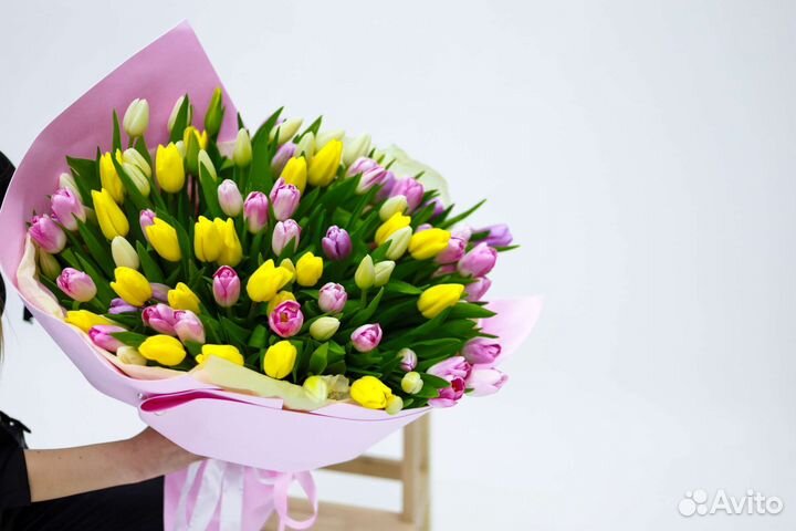 Тюльпаны, букеты, цветы, доставка