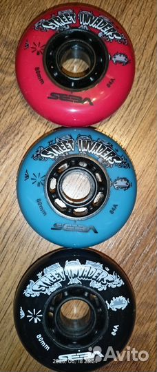 Колеса Seba, подшипники, чехлы, защита детская