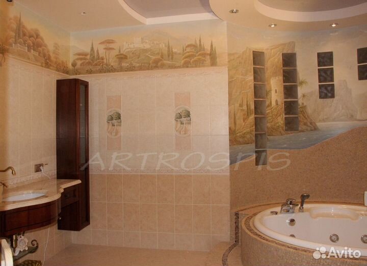 Художественная роспись стен в г. Ижевске