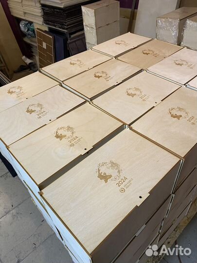 Подарочные коробки из фанеры оптом