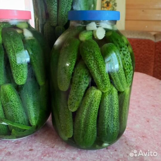 Огурцы соленые