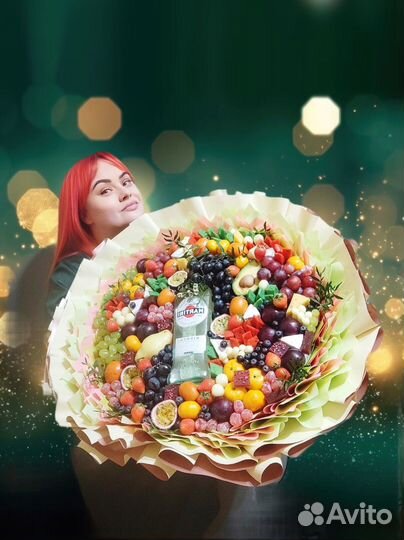 Съедобные букеты/вкусные букеты/для девушки/жены