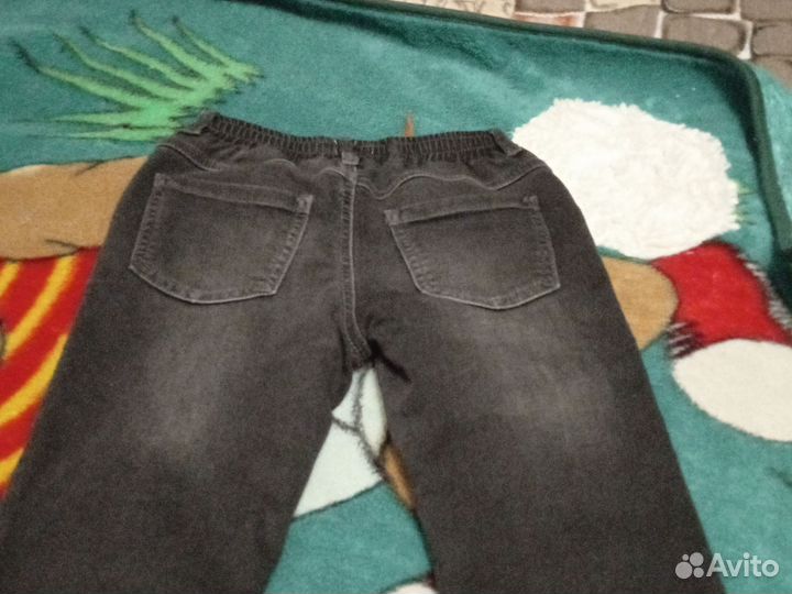 Джинсы на мальчика утепленные