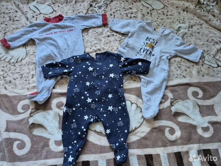 Одежда для новорожденных пакетом на мальчика