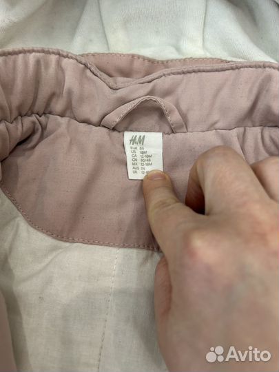 Куртка парка для девочки hm 86 92