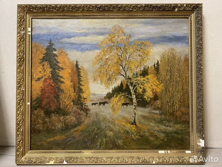 Картина маслом на холсте