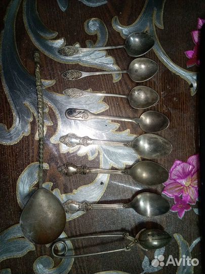 Столовые приборы мельхиор