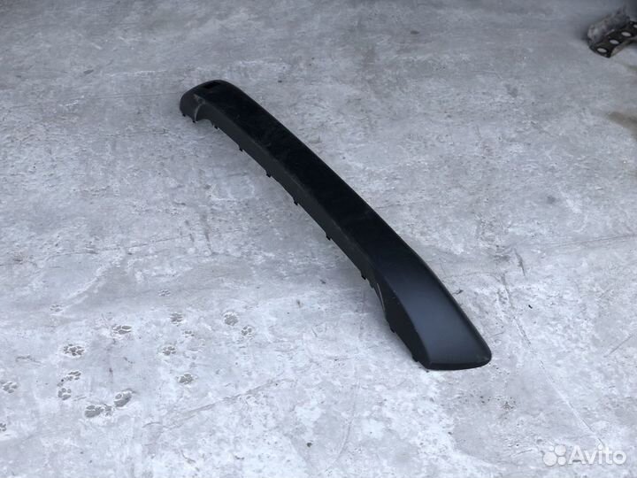 Накладка на передний бампер peugeot 308