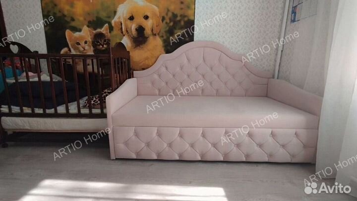 Детский мягкий диван кровать