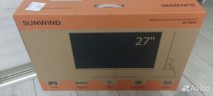 Монитор 27 (2560*1440) quhd