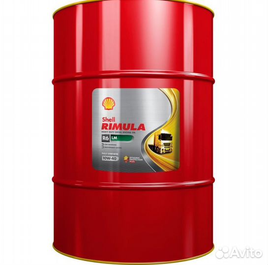 Моторное масло Shell rimula r6Lm 10w-40 (209)