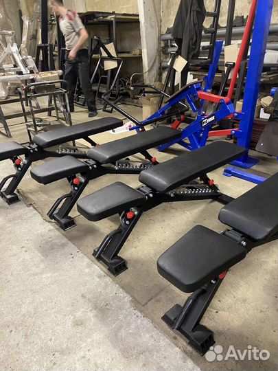 Скамья универсальная регулируемая AV107/80