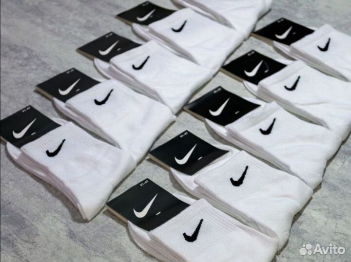 Носки Nike белые