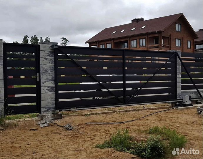 Откатные ворота