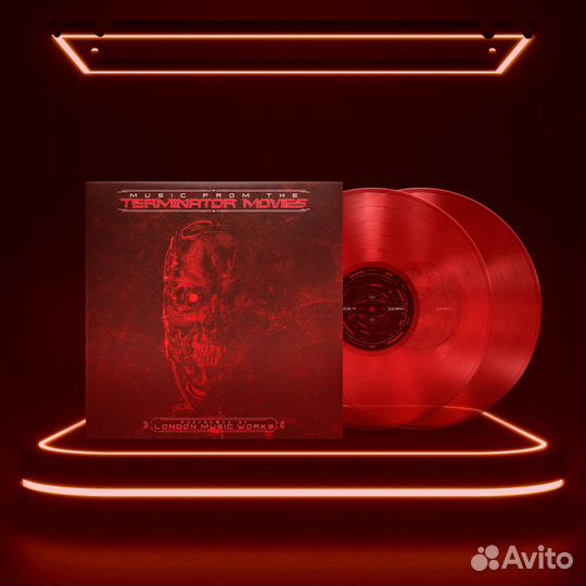 Terminator Movies OST 2xLP red