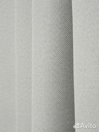 Готовые шторы серые