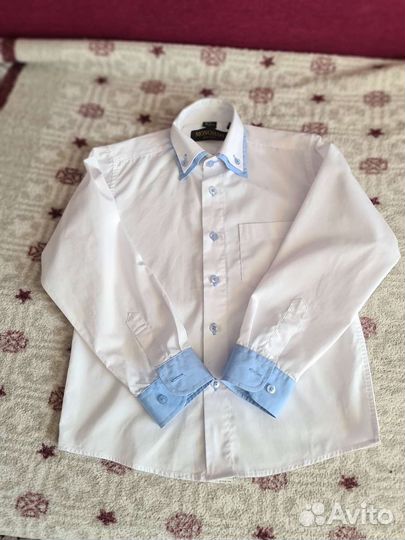 Рубашка школьная 122- 128