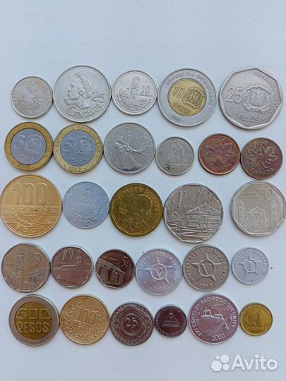 Монеты Северной, Центральной и Южной Америки