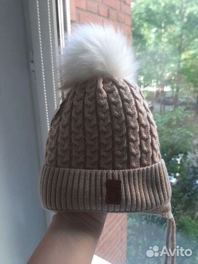 Новая зимняя шапочка 42-44
