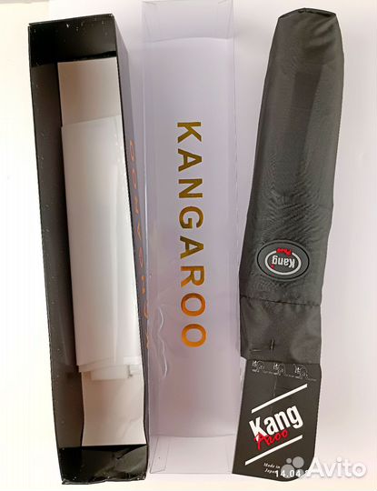 Зонт АВТОМАТ чёрный мужской, женский