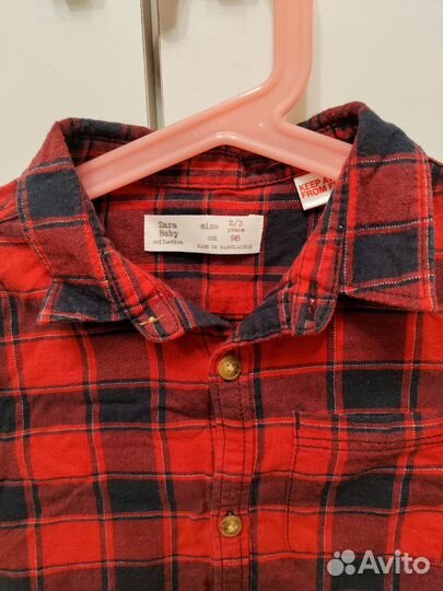 Рубашка детская zara