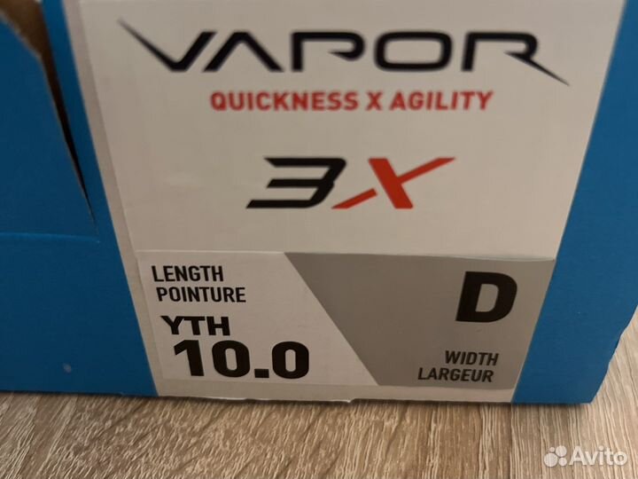 Хоккейные коньки детские bauer Vapor 3x 10