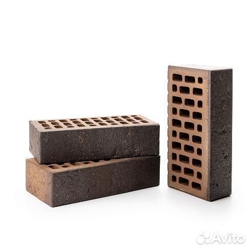 Кирпич облицовочный графит