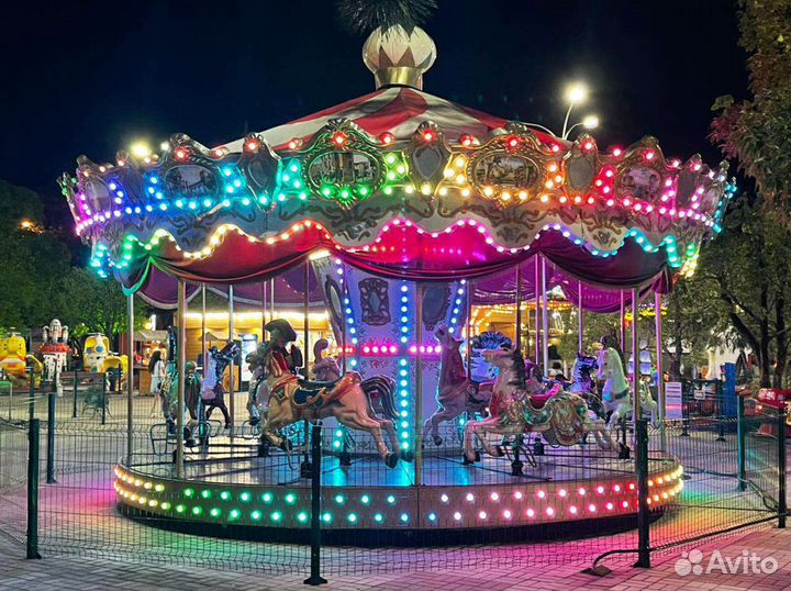 Аренда аттракционов,батутов и каруселей