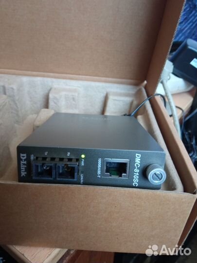 Медиаконвертер D-Link DMC-810SC