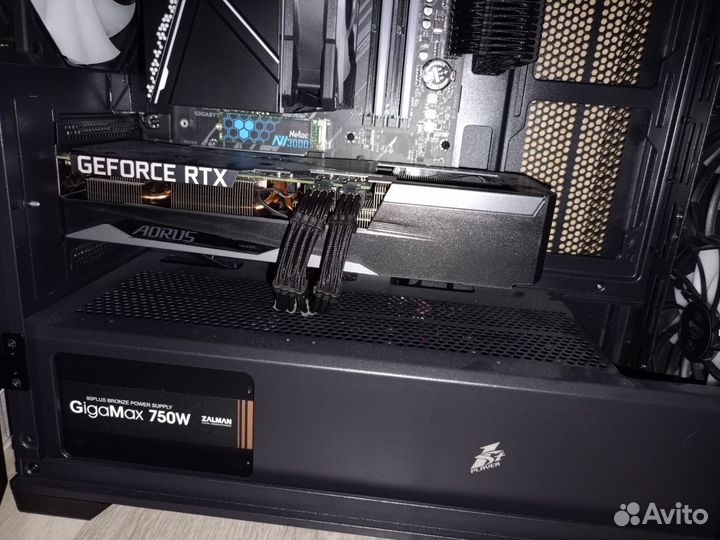Видеокарта RTX Aorus 3060ti
