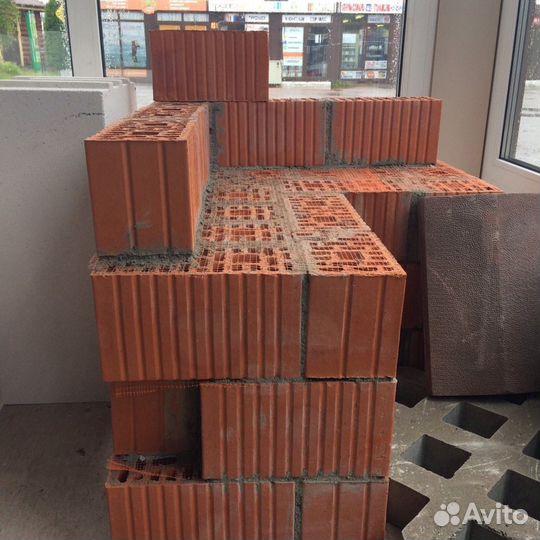 Кирпич рядовой двойной керамический М150