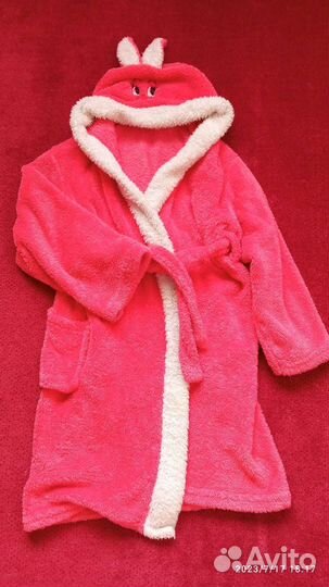 Детский махровый халат