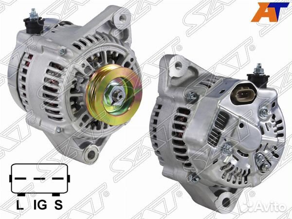 Генератор toyota paseo