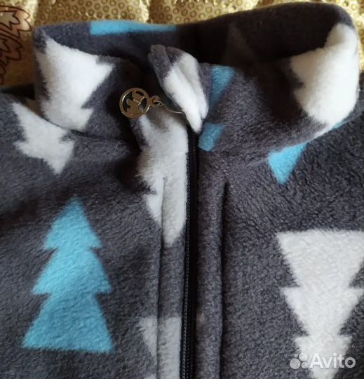 Флисовый комбинезон поддева 86