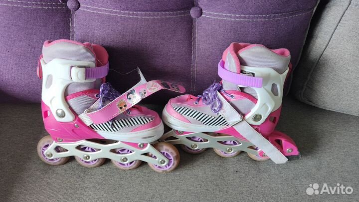 Детские роликовые коньки 35-38