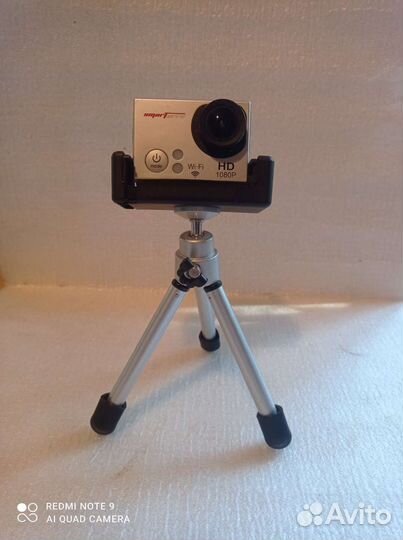 Экшн камера с WI-FI и штативом