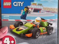 Лего Сити Зеленая гоночная машина оригинал