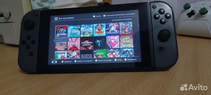 Nintendo Switch прошитая 512