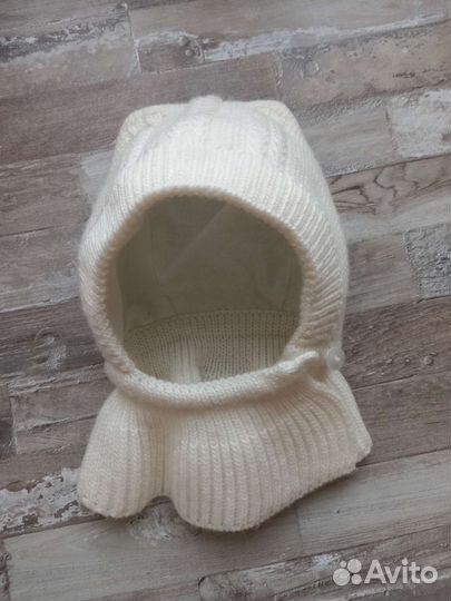 Шапка шлем с манишкой