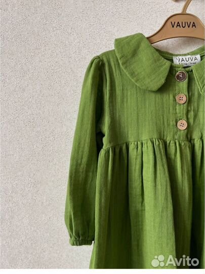 Платье девочке vauva муслин