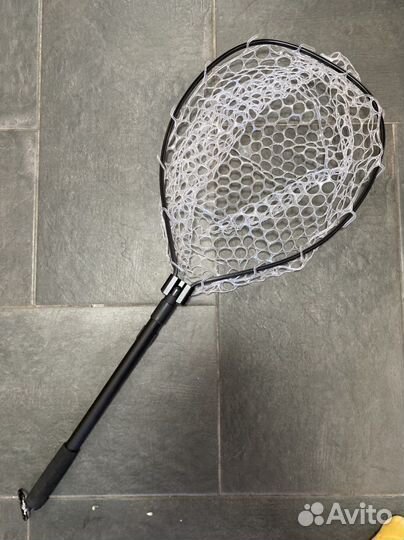 Подсачек силиконовый форелевый новый, 80см