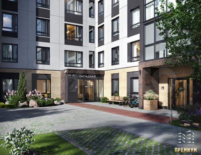 2-к. квартира, 64,6 м², 10/10 эт.