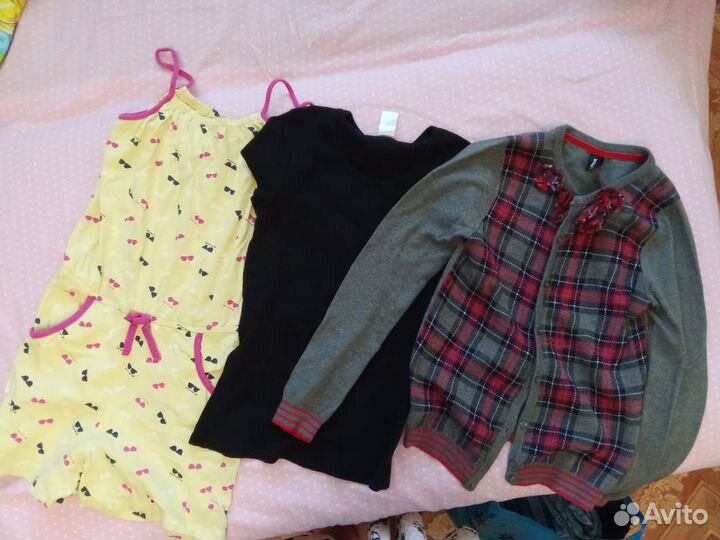 Вещи пакетом на девочку 11-12 лет