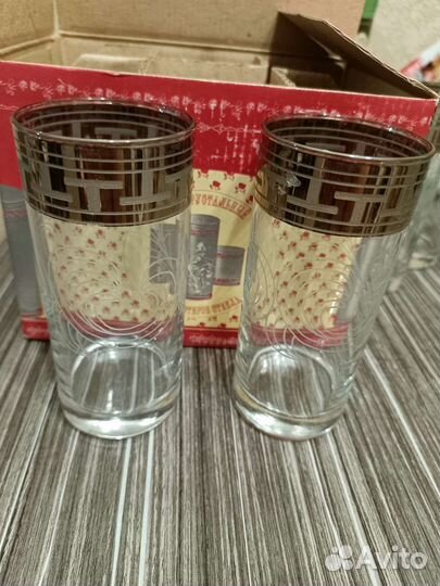 Стаканы для воды/сока