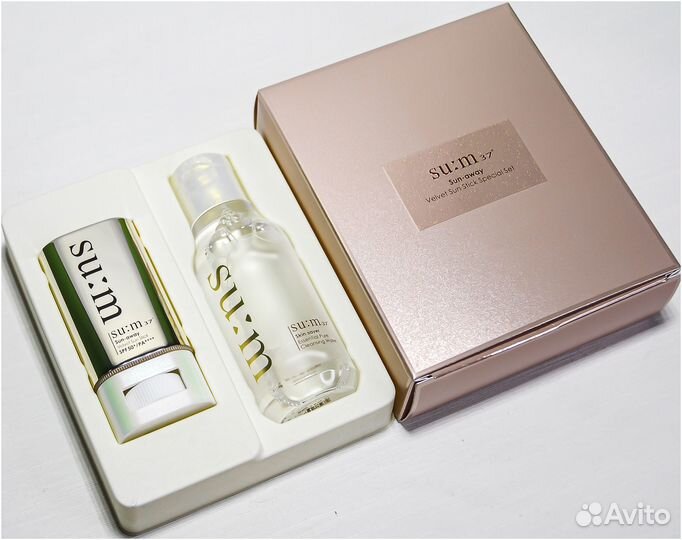 SU:M37 Набор с солнцезащитным стиком Sun-away