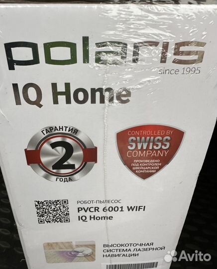 Робот пылесос Polaris pvcr 6001 новый